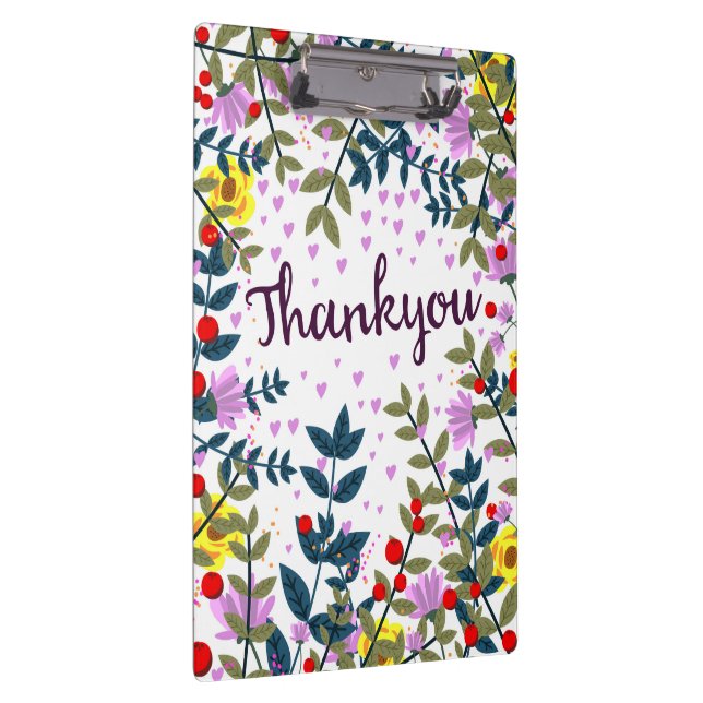Thankyou Clipboard (Right)