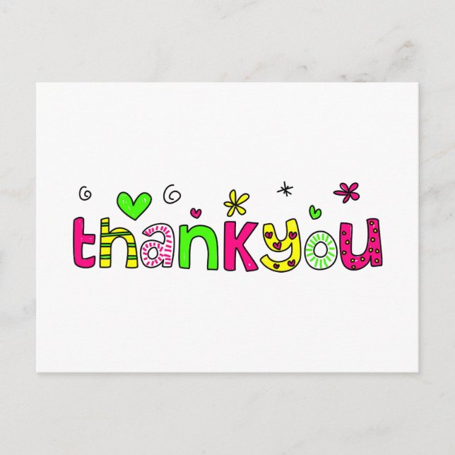 thankyou postcard (Front)