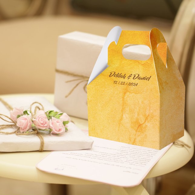 Thankyou Wedding Favour Box (Creator Uploaded)