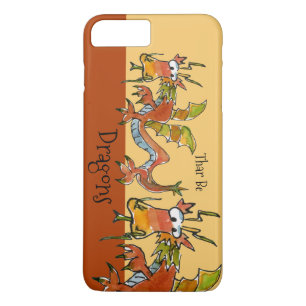 Thar Be Dragons Case-Mate iPhone Case