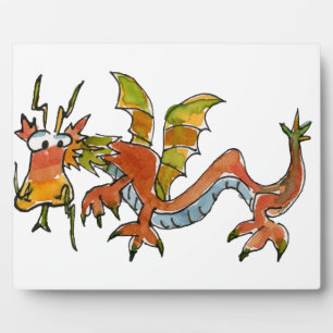 Thar Be Dragons Plaque