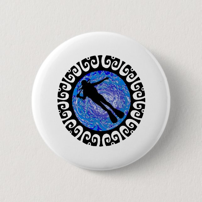 THAT AWESOME FEELING 6 CM ROUND BADGE (Front)