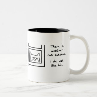 That Awful Neighbour Cat - Funny Cat Mug