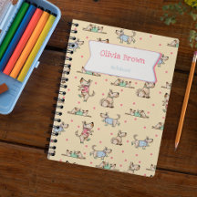 That Dog Life Lined Notebook with Name