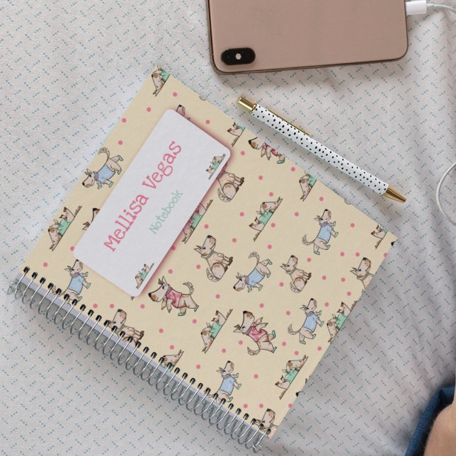 That Dog Life Yellow Planner with Name (Creator Uploaded)