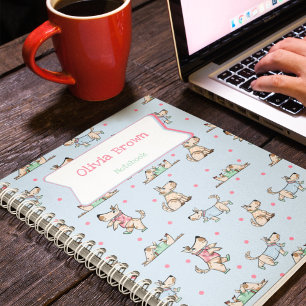 That Dog Live Lined Notebook with Name