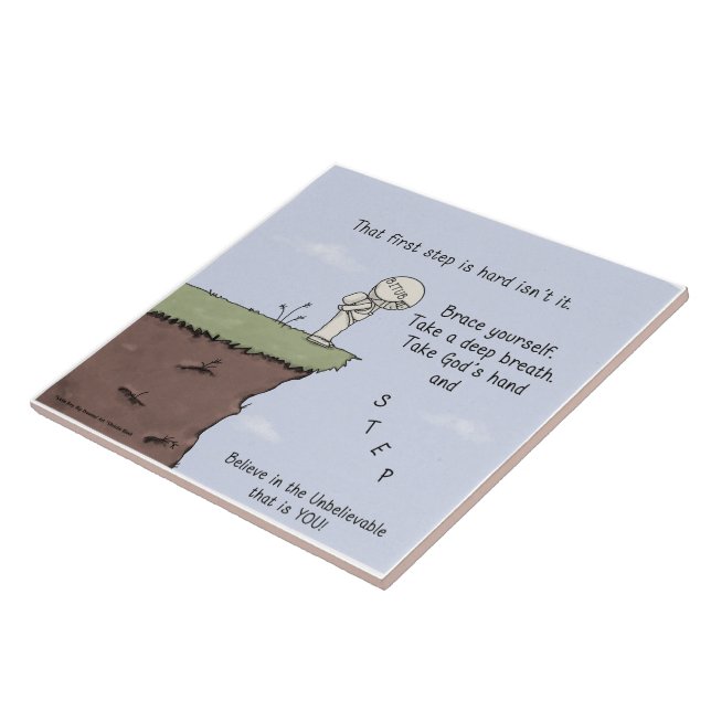 That First Step Tile (Side)