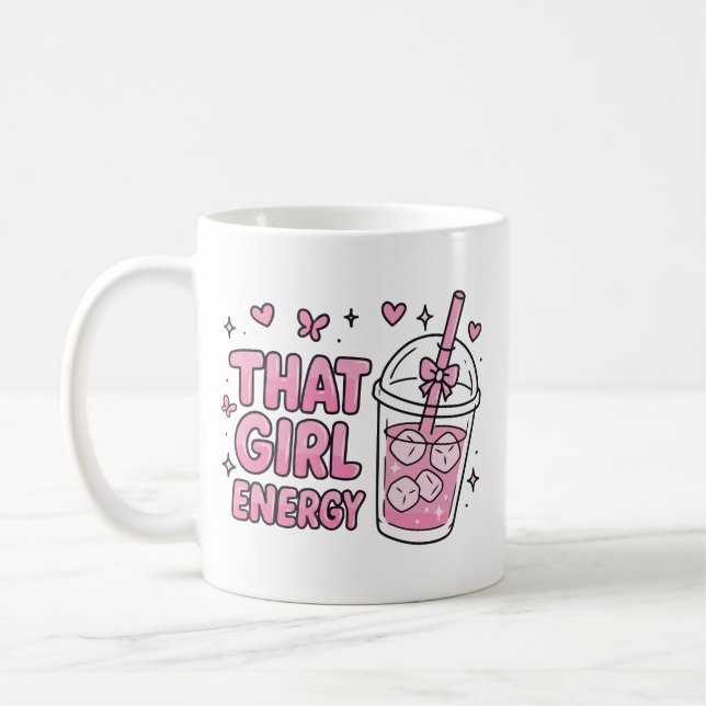 That girl energy coffee mug (Left)