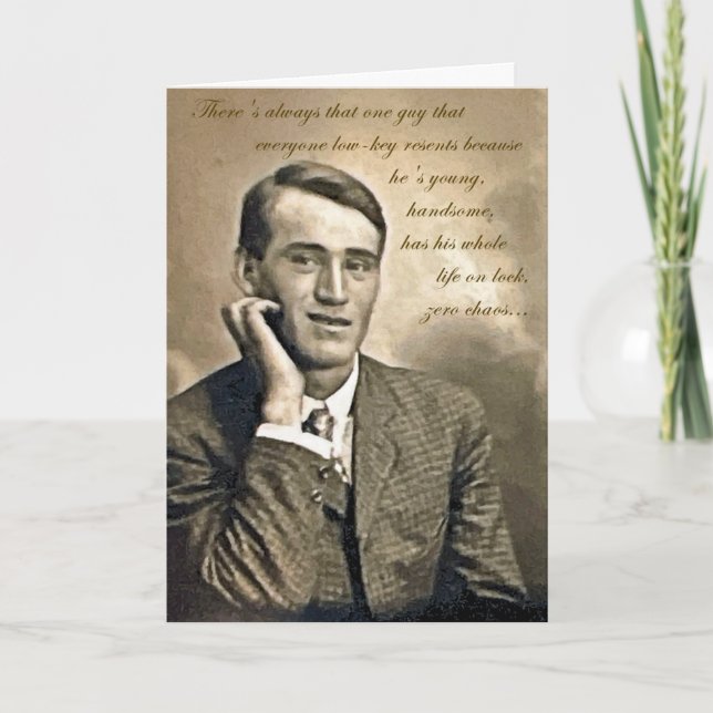 That Guy Birthday Card (Front)
