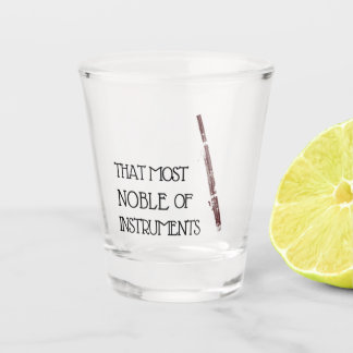 That Most Noble of Instruments - Bassoon Shot Glass