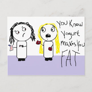 That one friend... postcard