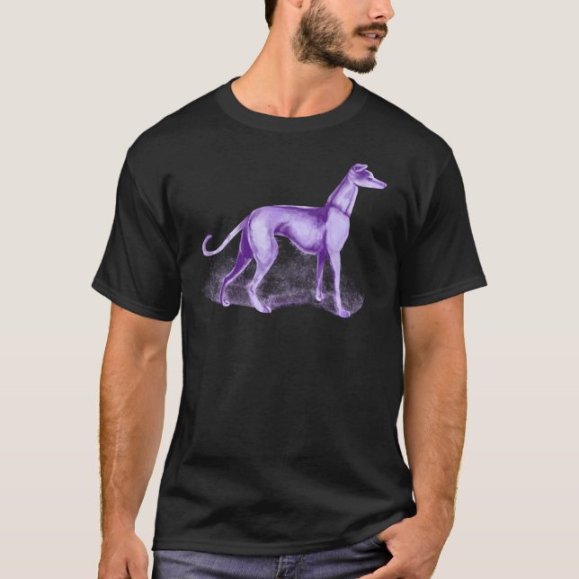 That One Purple Dog Shirt (Wordless) Essential T-S (Front)