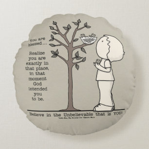 That Place Round Cushion