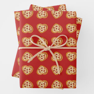 That’s Amore A Pizza My Heart Valentines Day  Wrapping Paper Sheet