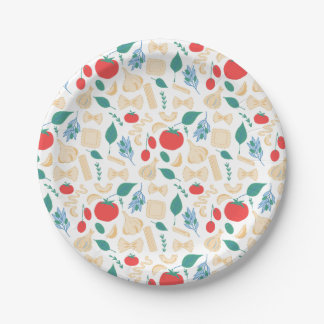 That’s Amore Classic Italian Pasta Shapes & Sauce Paper Plate