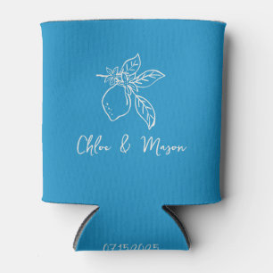 That’s Amore Hand Drawn Lemon Wedding Cooler