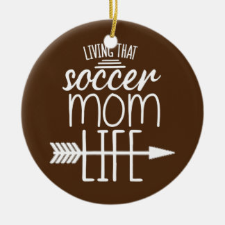 That Soccer Mum Quote Mum Quote For Women Mum  Ceramic Tree Decoration