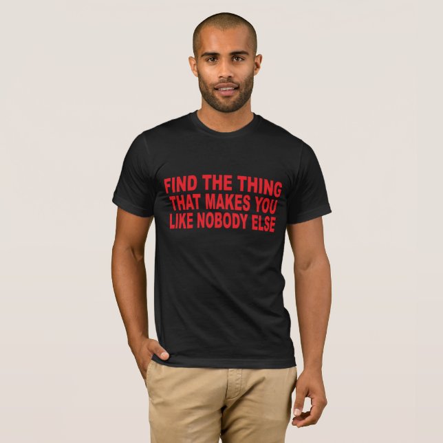 THAT THING BLACK SHIRT (Front Full)
