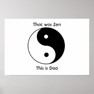 That was zen poster