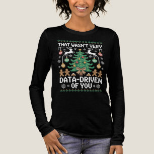 That Wasn't Very Data-Driven of You" Funny Data Tri-Blend Shirt