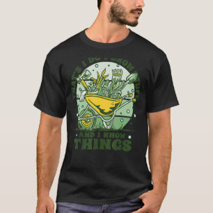 That What I Do I Grow Stuff Mens Gardening T-Shirt