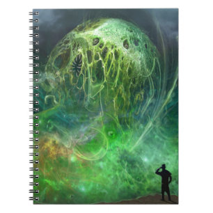 That Which Cannot Be Described Lovecraftian Horror Spiral Notebook