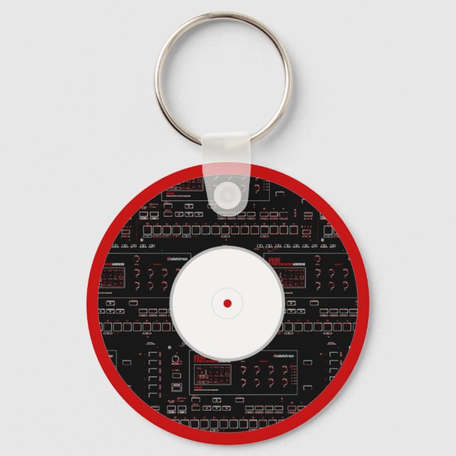 That White Label’s Electric! Key Ring (Front)