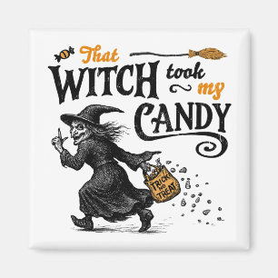 That Witch Took My Candy Magnet