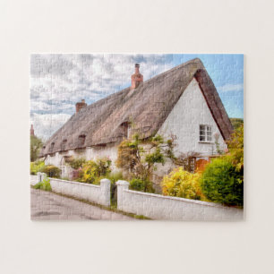 Thatched Cottage-1 Jigsaw Puzzle