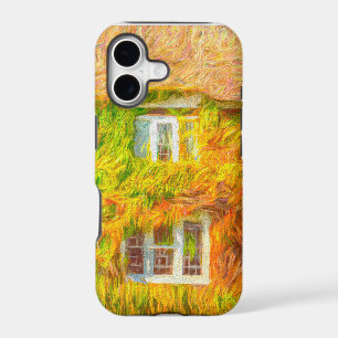 Thatched Cottage Abstract Art