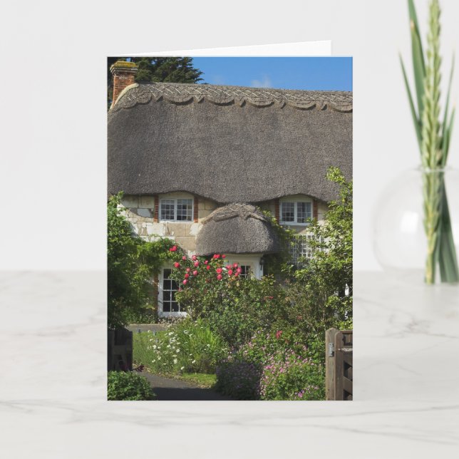 Thatched Cottage Card (Front)