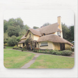 Thatched Cottage in Selworthy Mouse Pad
