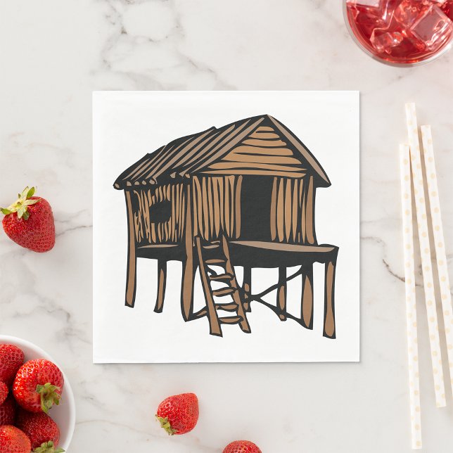 Thatched House Napkin (Creator Uploaded)