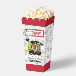 That's A Wrap Movie Inspired Graduation Party Favour Box