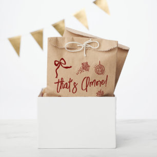 That's Amore Bridal Shower Favour Bags