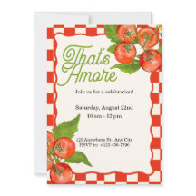 That's Amore Bridal Shower Invite