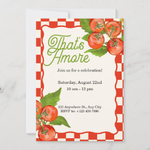 That's Amore Bridal Shower Invite