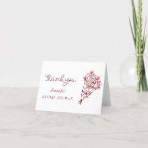 That's Amore Bridal Shower Thank You