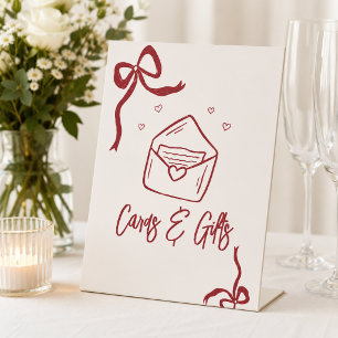 That's Amore Cards and Gifts Pedestal Sign