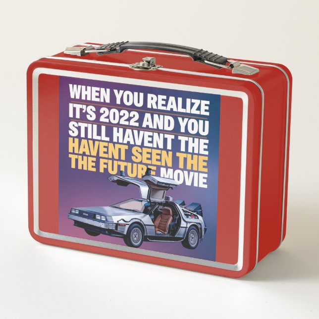 "That's Amore! Funny Retro Pizza Lover Metal Lunch Box (Front)