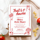 That's Amore Hand Drawn Italian Bridal Shower