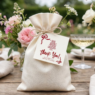 That's Amore Italian Bridal Shower Favour Tags