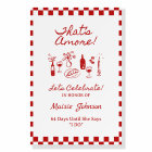 That's Amore Italian Bridal Shower Sign