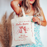 That's Amore Italian Drawn Engagemen Bridal Shower Tote Bag<br><div class="desc">That's Amore Italian Drawn Engagemen Bridal Shower</div>