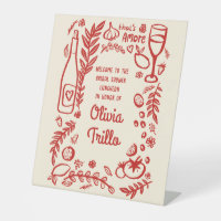 That's Amore Italian Food CUSTOM Bridal Shower