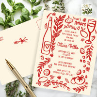 That's Amore Italian Food CUSTOM Bridal Shower