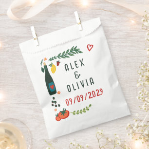 That's Amore Italian Food CUSTOM Wedding Favour Bags