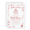 That's Amore Italian Hand Drawn Red Bridal Shower