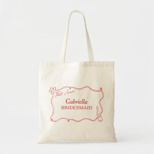 That's Amore Italian Personalised Bridesmaid Tote Bag