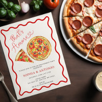 Thats Amore Italian Pizza Engagement Party